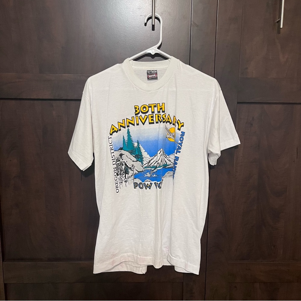 Single Stitch Royal Ranger Oregon PowWow Shirt